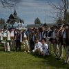 Opening sheep grazing season - traditional pastoral event in Ludzimierz  